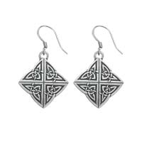 Celtic Knot Dangle Earrings