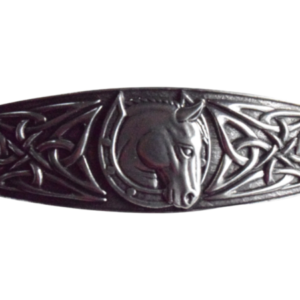 Celtic horse barrette