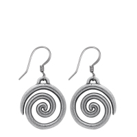 Swirl Dangle Earrings