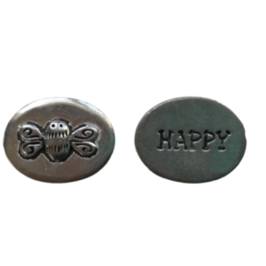 Happy token with bee