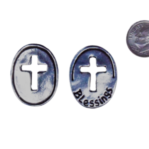 blessings token with cross