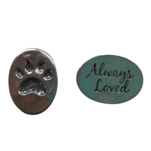 Always loved dog paw token