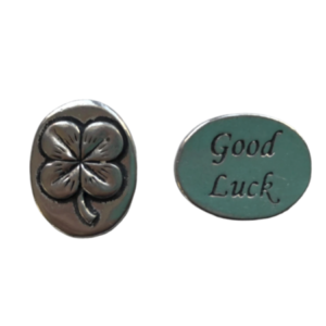 Good luck token with clover