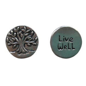 Live well token with tree