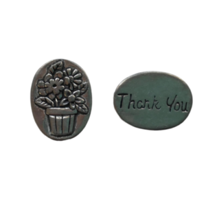 thank you token with flowers