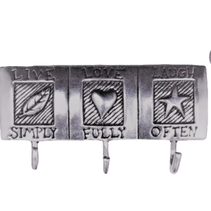 Live Love Laugh triple hook