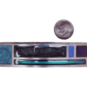 Pathway to the Sea Pewter Hair Clip/Barrette