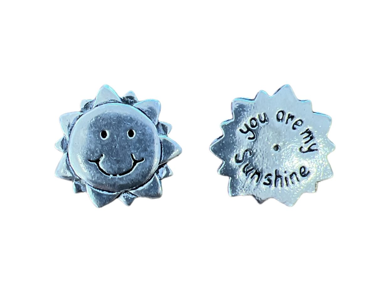 Irish Blessing Pewter Pocket Token - Christian Prayer Reminder