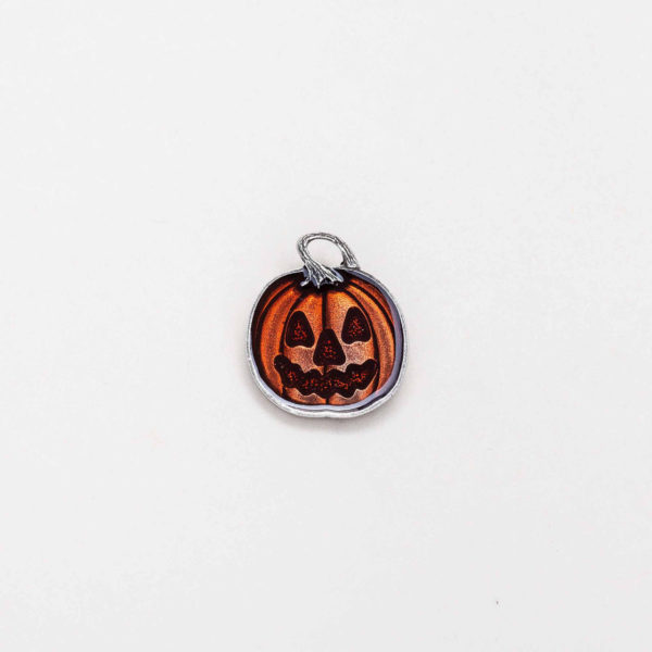 Jack o Lantern Pin - Unique Pewter