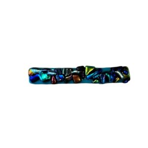 Turquoise Opaque Paler Medium Hair Clip Barrette