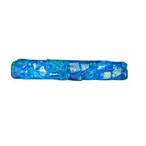 Turquoise Palette Large Hair Clip Barrette